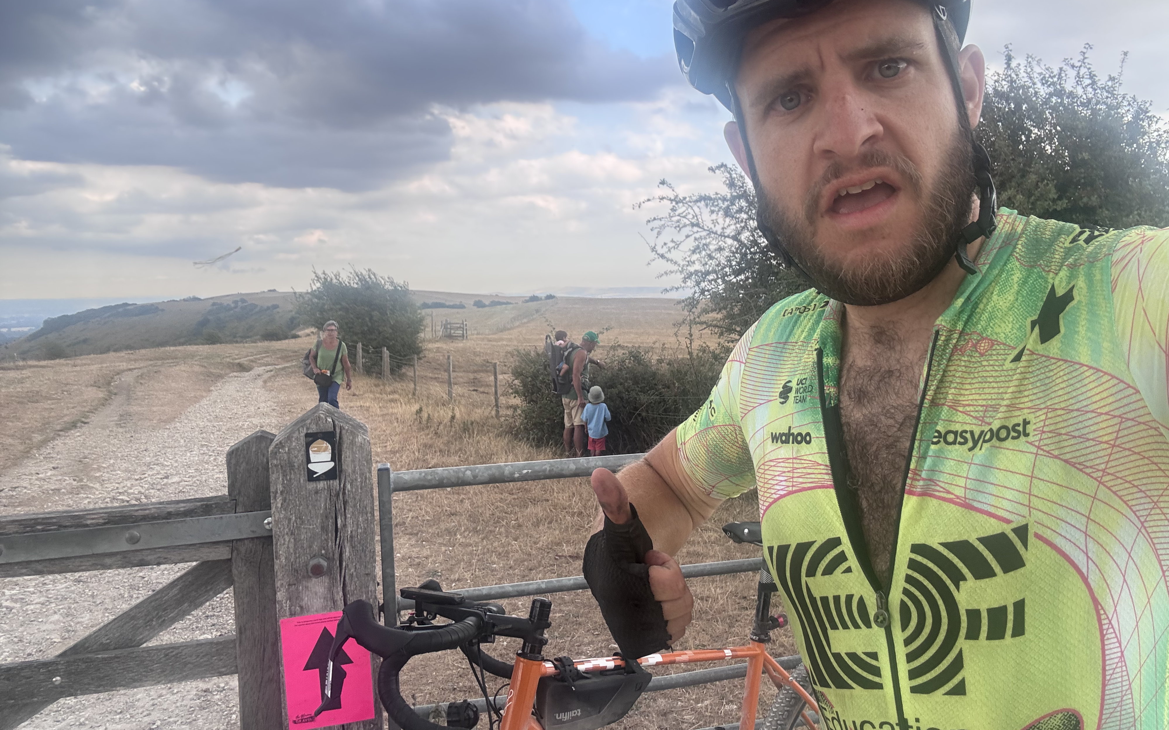 Graham Wardle at Ditchling Beacon